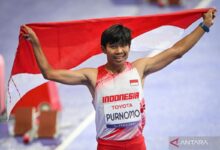 Laju atlet para-atletik Indonesi