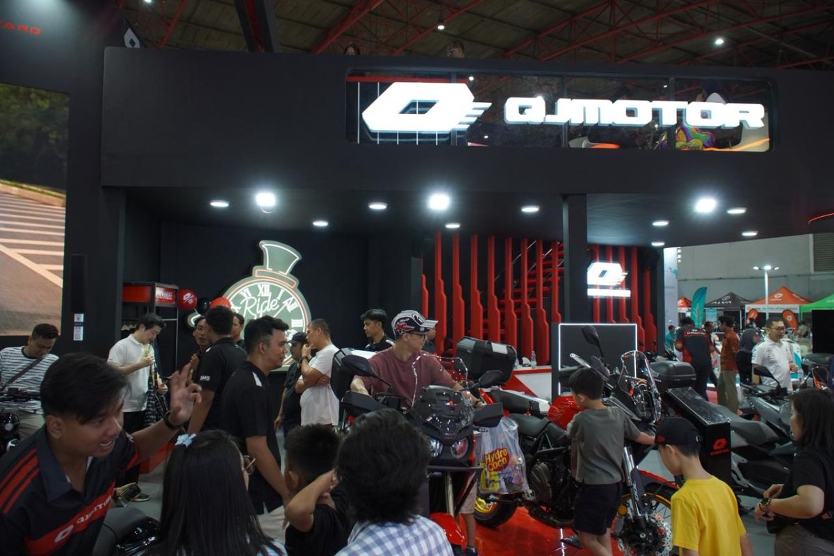 QJ Motor tawarkan kendaraan kemudian hadiah pada DKI DKI Jakarta Fair 2026