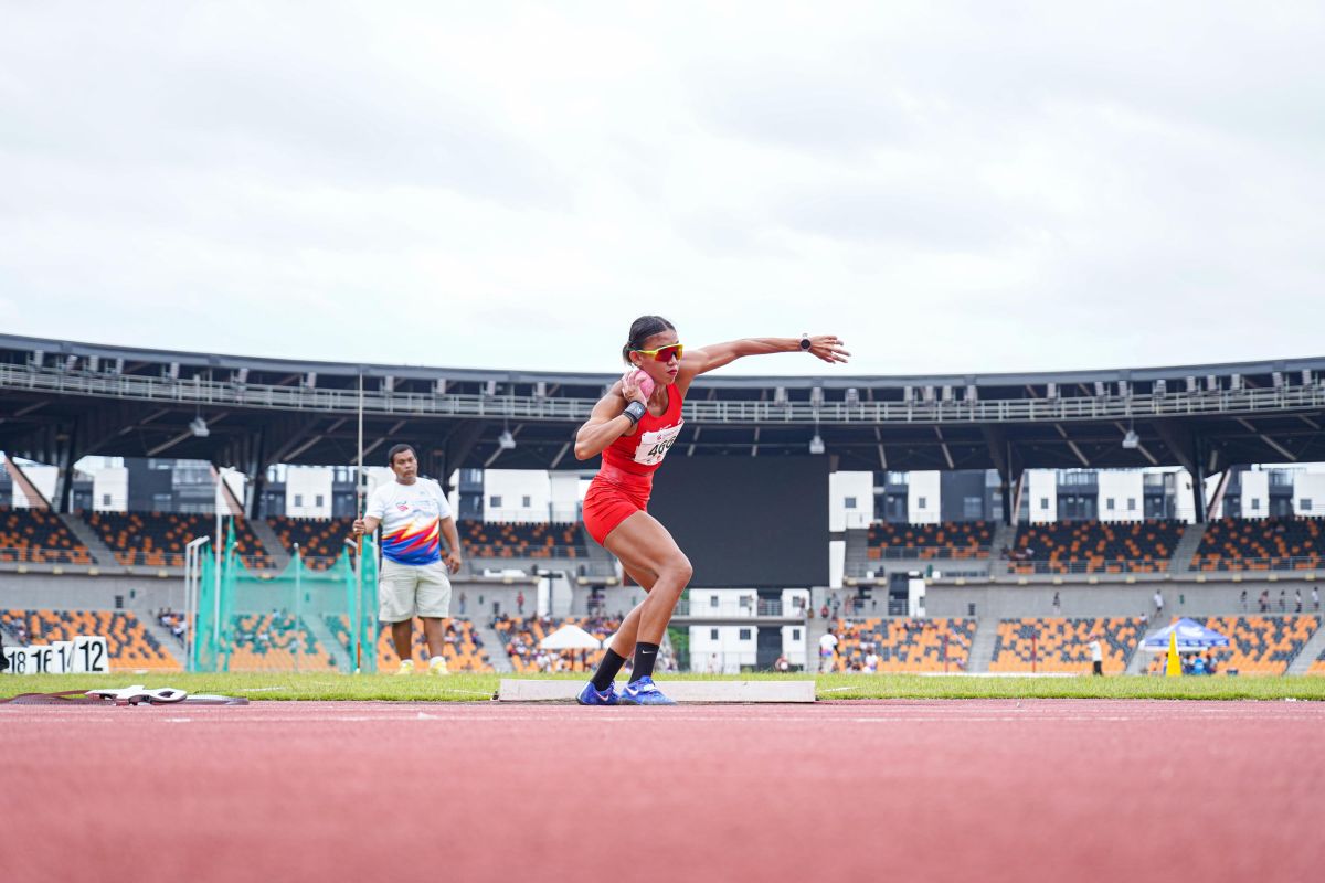 Emas Emilia Nova jaga tren positif atletik Indonesi di Asia