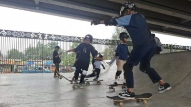 Menempa mental dengan skateboard