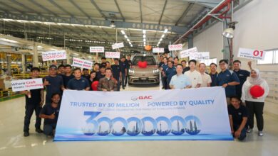 GAC telah pernah memproduksi total 30 jt kendaraan secara global