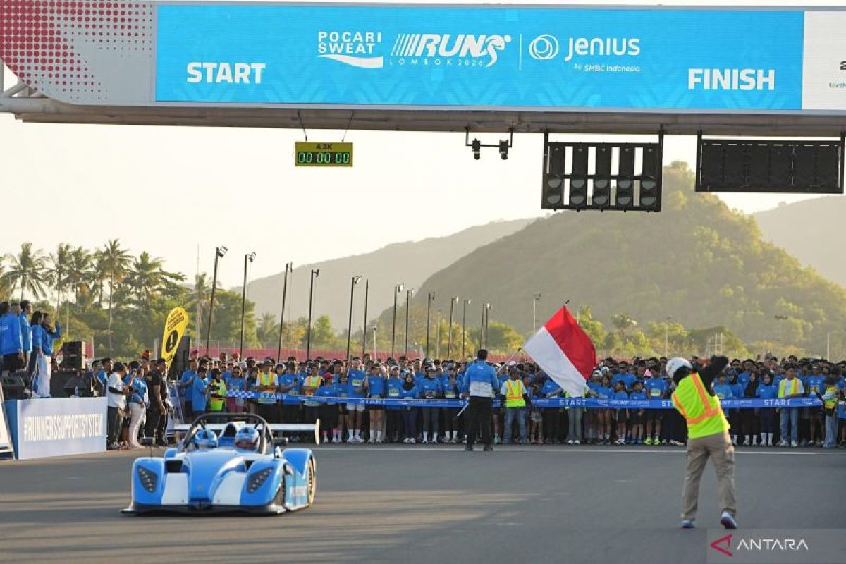 Pelari diajak lebih tinggi besar berarti pada kompetisi Pocari Sweat Run 2026
