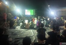 TVRI Sumsel catat total total keramaian nobar Piala Bumi lampaui target