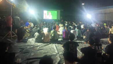 TVRI Sumsel catat total total keramaian nobar Piala Bumi lampaui target