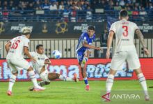 Gol tunggal Barros bawa Persib menang menghadapi Arema FC dalam Piala Presiden