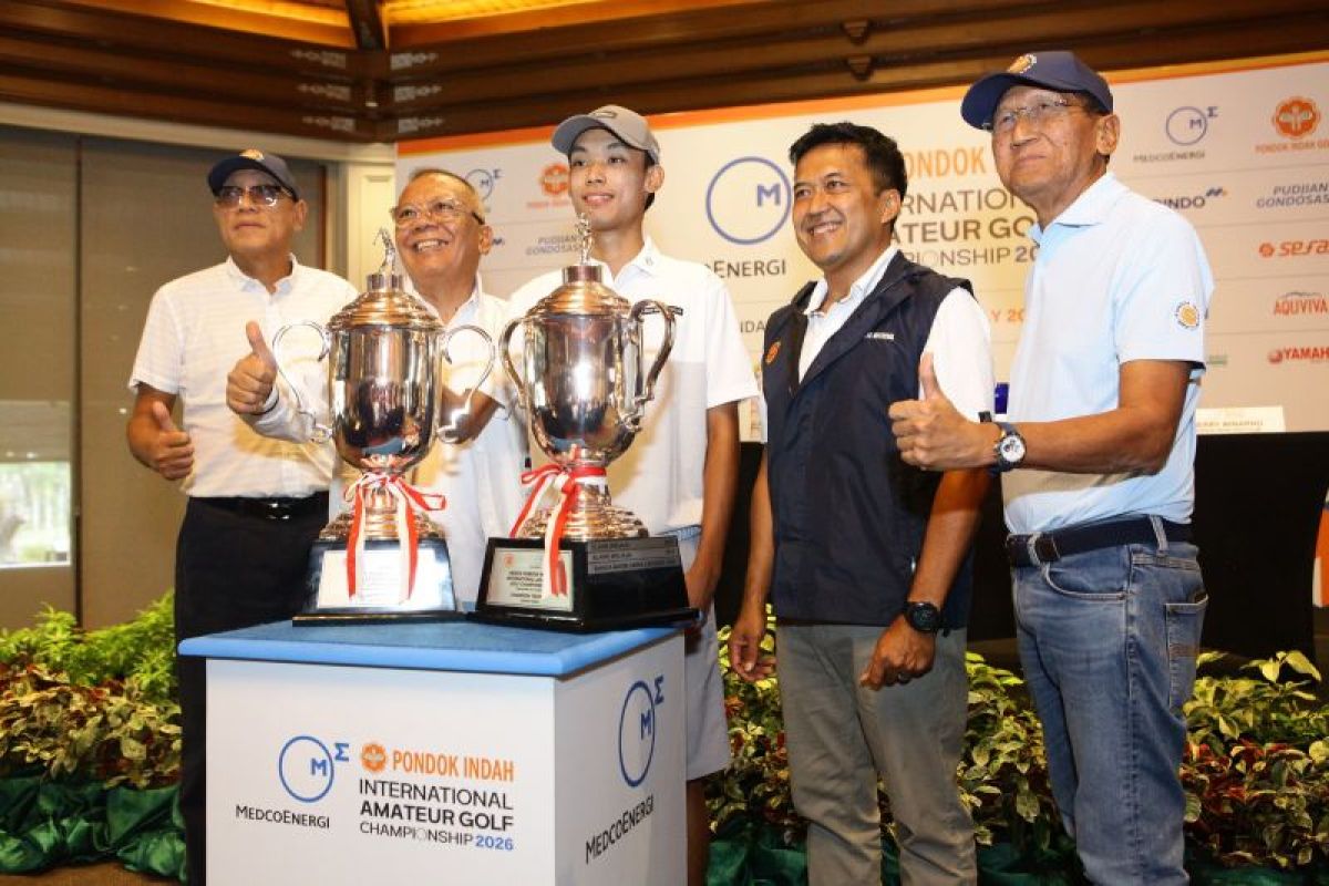 Pegolf Randy Arbenata bertekad pertahankan peringkat kompetisi dalam di Pondok Indah