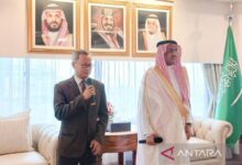 Dubes Arab Saudi doakan keselamatan jurnalis yang mana dimaksud hilang kontak