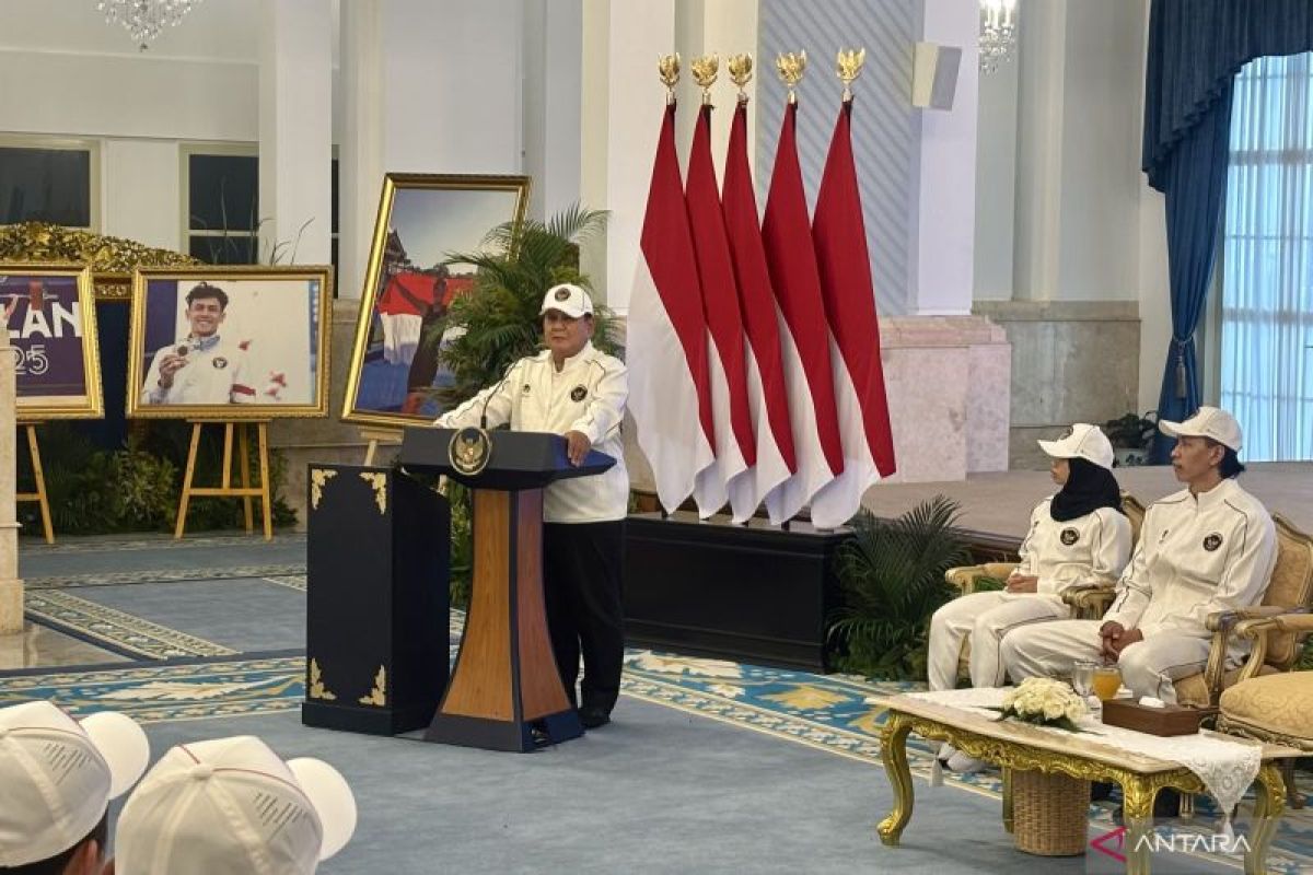 Prabowo ingatkan perjuangan atlet yang tersebut dimaksud berjuang walau cedera