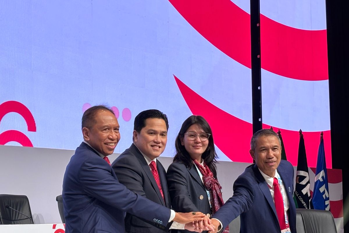 Erick Thohir ingatkan timnas U20 Tanah Air tidak ada ada cepat puas