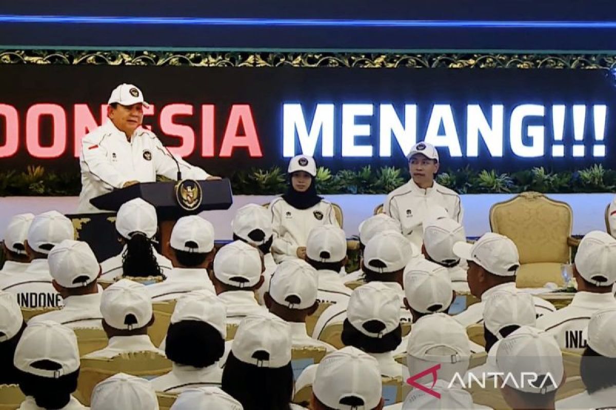 Prabowo berkisah terus-menerus menang tenis ketika jadi komandan