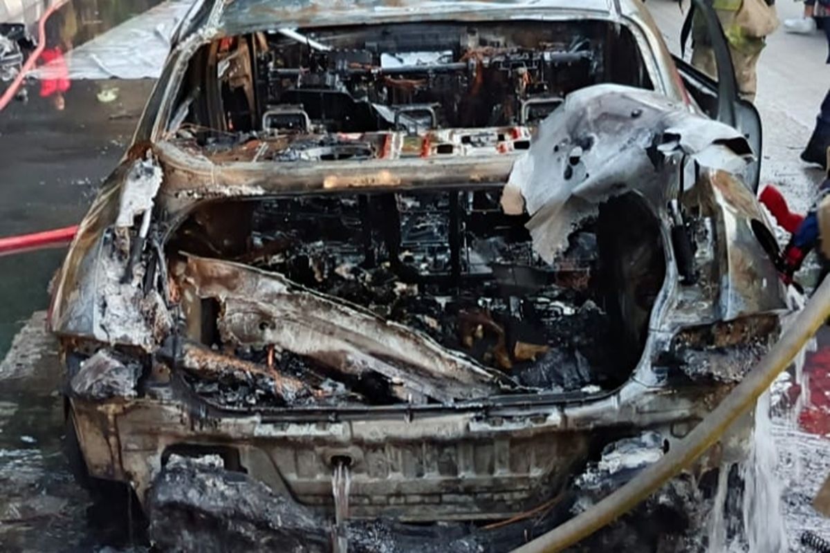 Hyundai selidiki insiden Ioniq 6 terbakar pada di Ibukota Tanah Air Barat