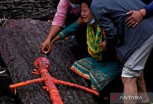 Korban tewas banjir Nepal-China 1.280 orang, 5.260 masih hilang