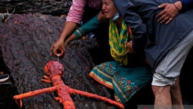 Korban tewas banjir Nepal-China 1.280 orang, 5.260 masih hilang