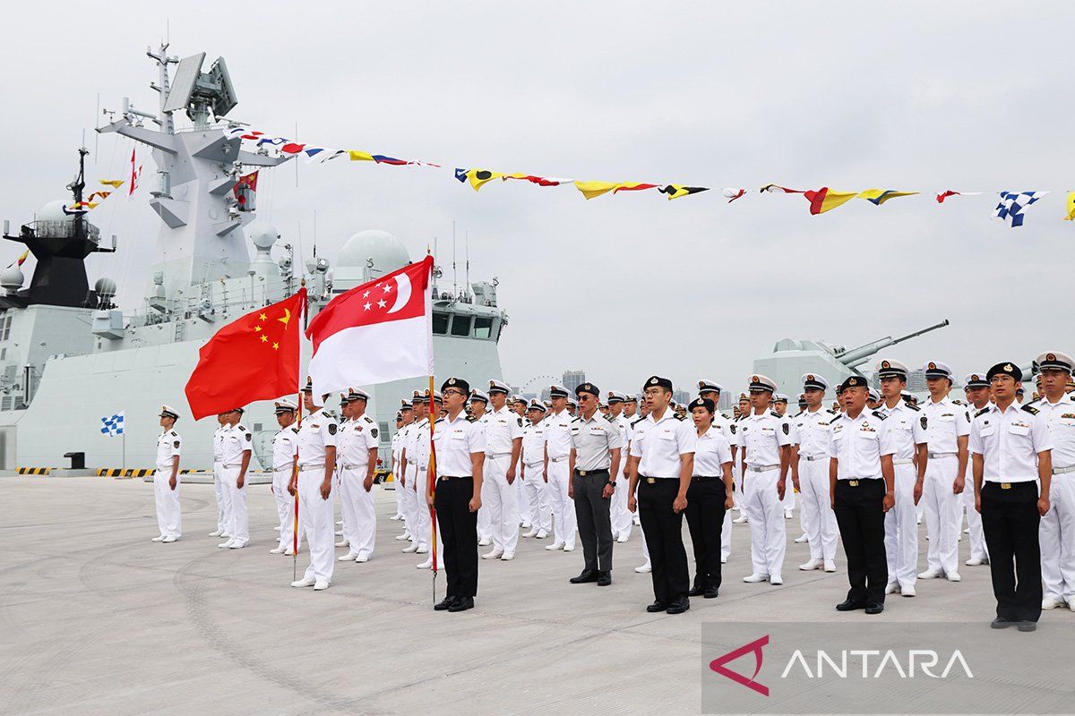 China-Singapura peringkat latihan maritim gabungan