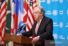 Selesai jabat sekjen tahun ini, Guterres harap PBB ciptakan perdamaian