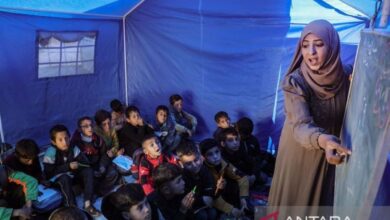Sekitar 846.000 siswa Palestina kembali bersekolah dalam Tepi Barat