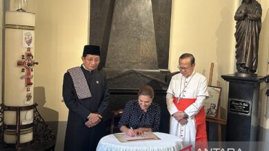 Menag: Putri Swedia kagum saksikan simbol toleransi Indonesi