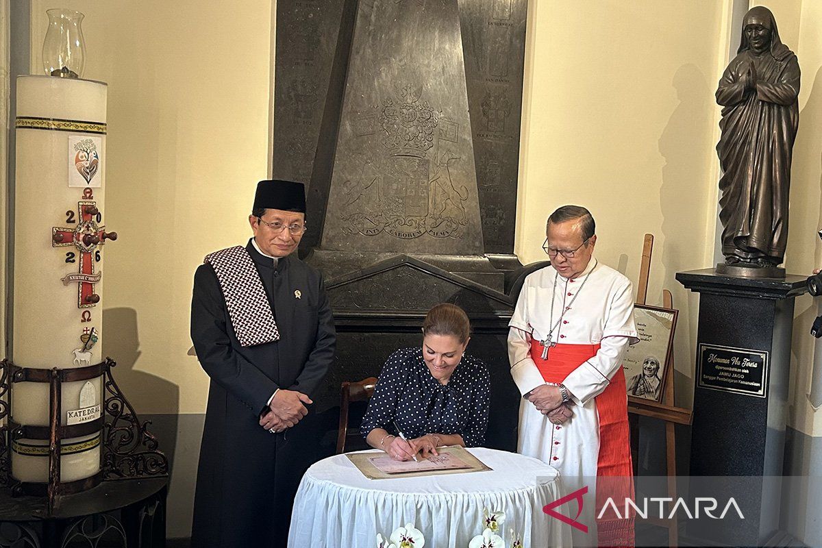 Menag: Putri Swedia kagum saksikan simbol toleransi Indonesi