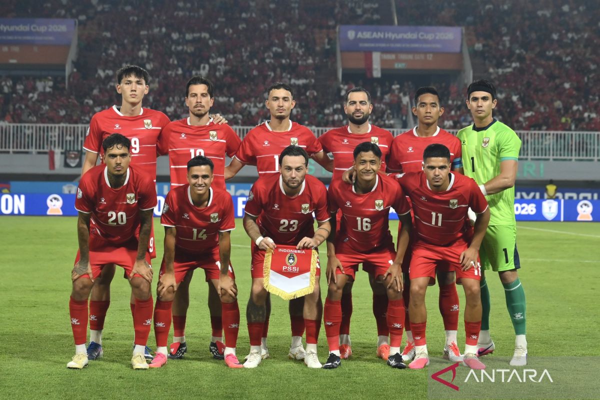 Jadwal lengkap timnas Negara Indonesi ke di fase grup FIFA ASEAN Cup 2026